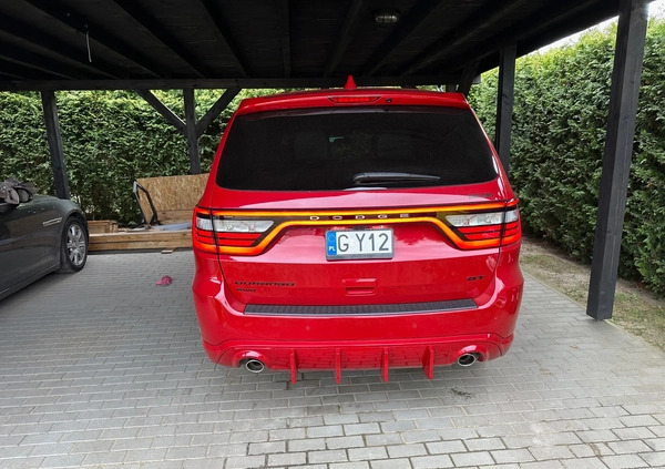 Dodge Durango cena 127900 przebieg: 94000, rok produkcji 2017 z Hrubieszów małe 781